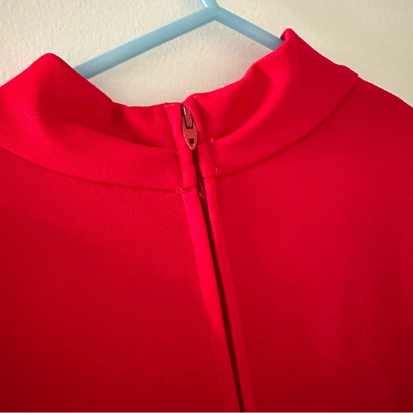 Vintage 1970's maxi evening gown ruched medium handmaids tale dress - Picture 7 of 11